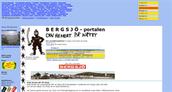 Desktop Screenshot of bergsjo.nu